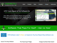 Tablet Screenshot of hitstiresoftware.com